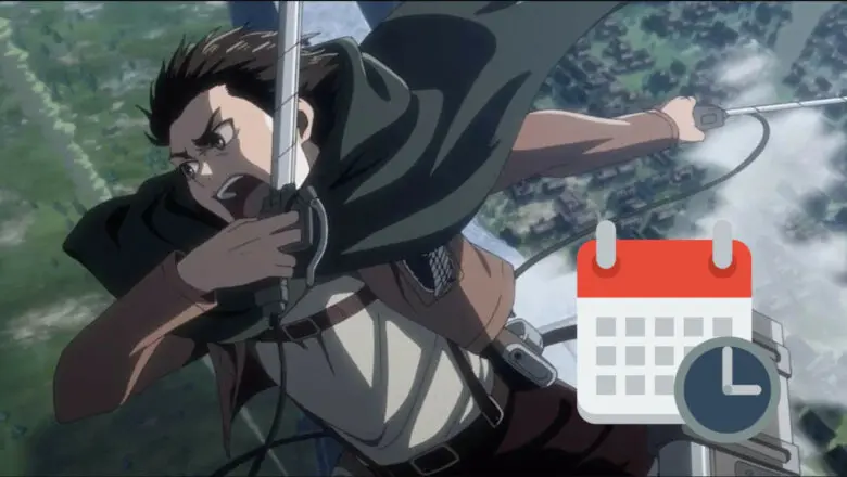 Shingeki no Kyojin horario