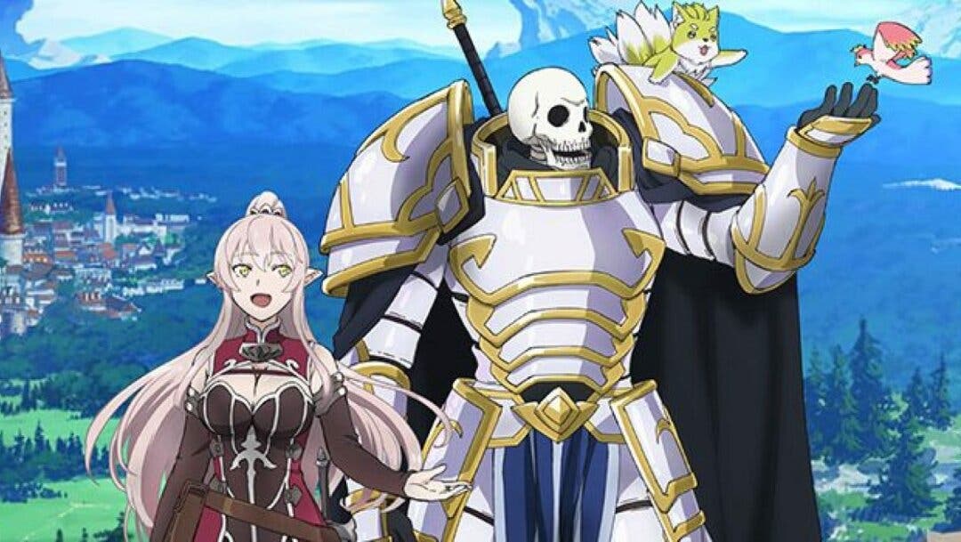 Skeleton Knight In Another World Anime Key Trailer  Cast