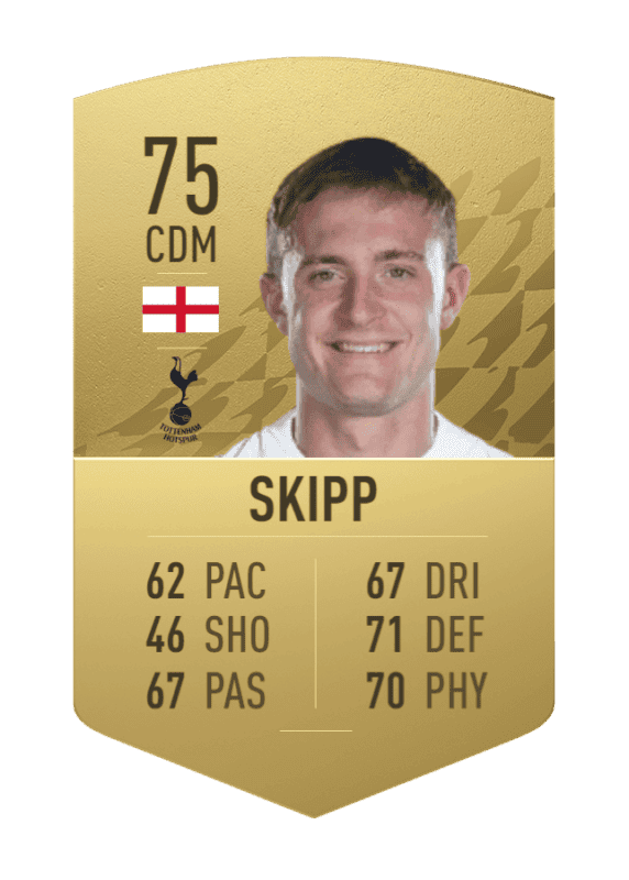 Carta oro no único Skipp FIFA 22 Ultimate Team