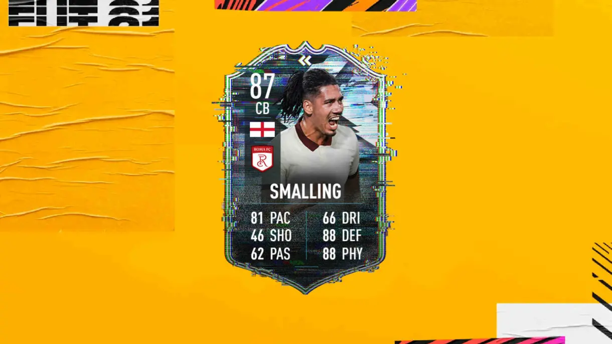 Carta inventada de Smalling Flashback para FIFA 21 Ultimate Team