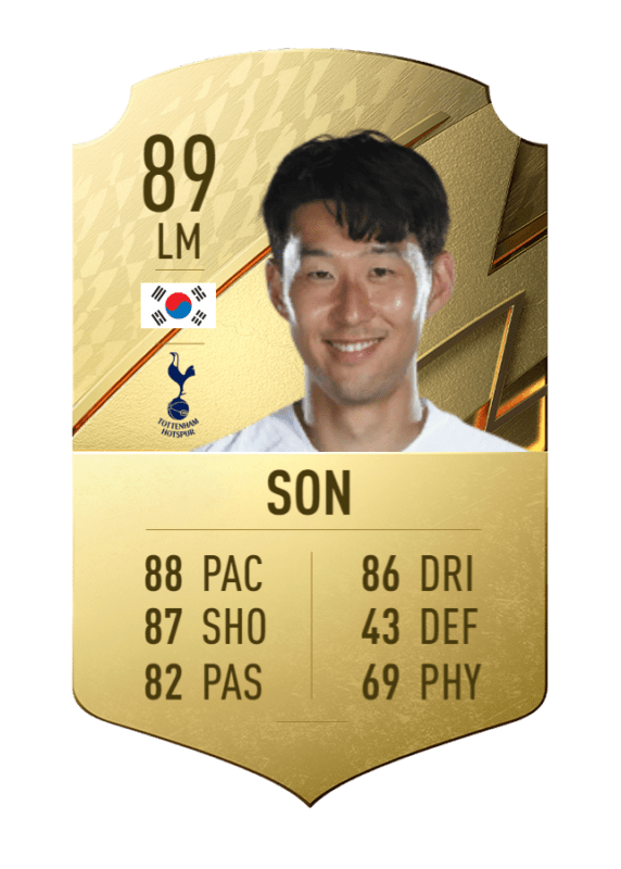 Carta Son oro único FIFA 22 Ultimate Team