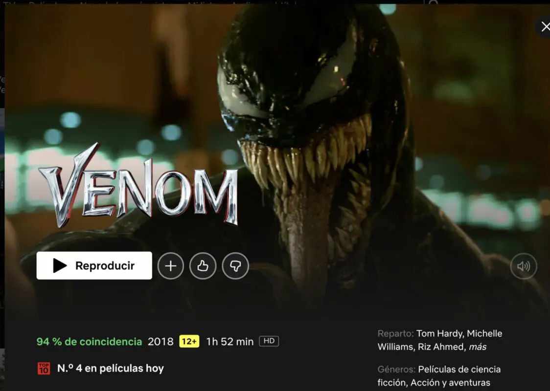 venom netflix