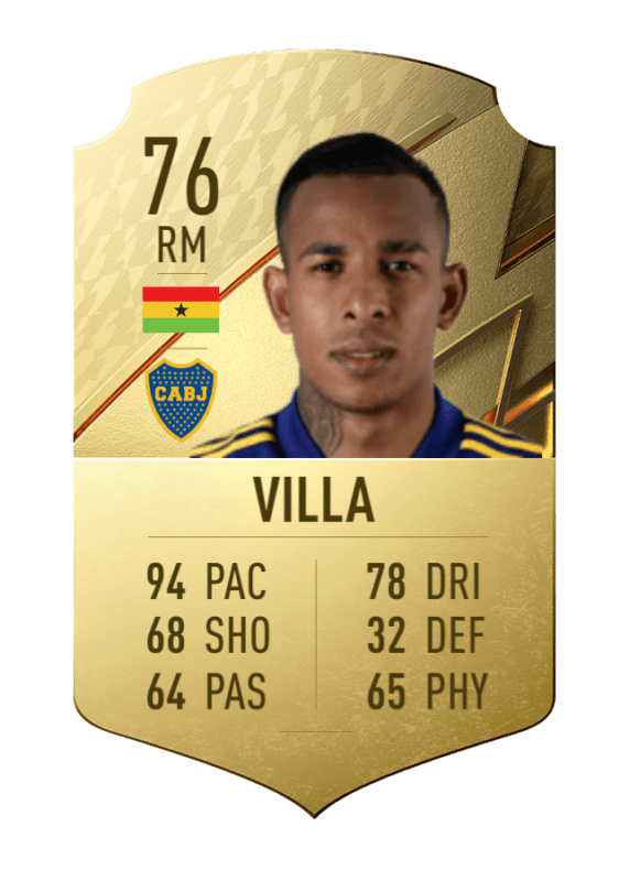 Carta Villa oro único FIFA 22 Ultimate Team