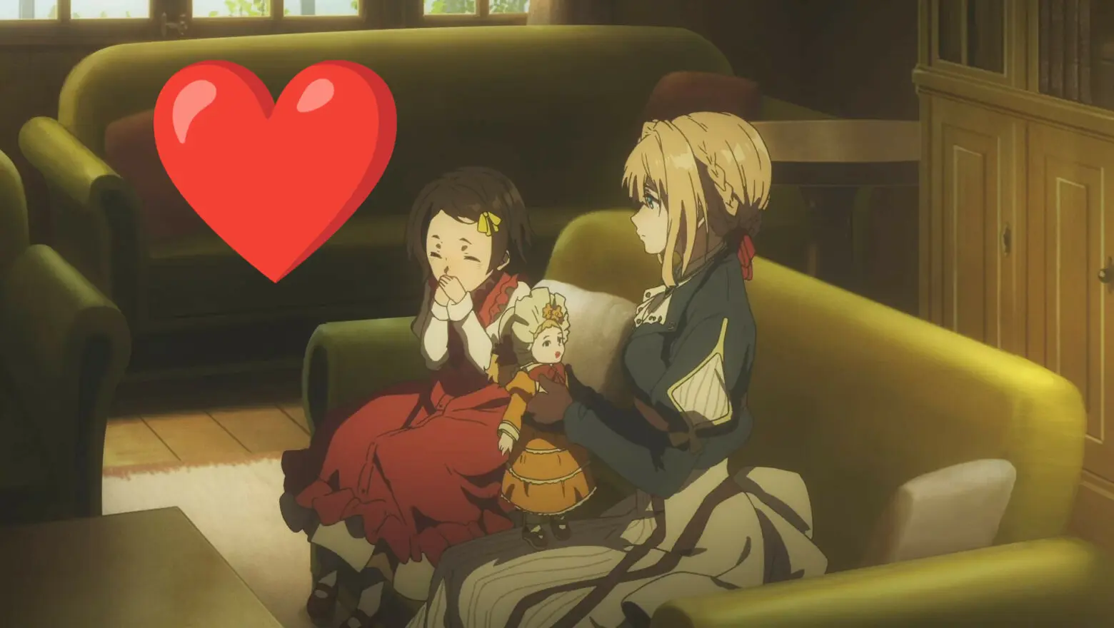 Violet Evergarden y Ann