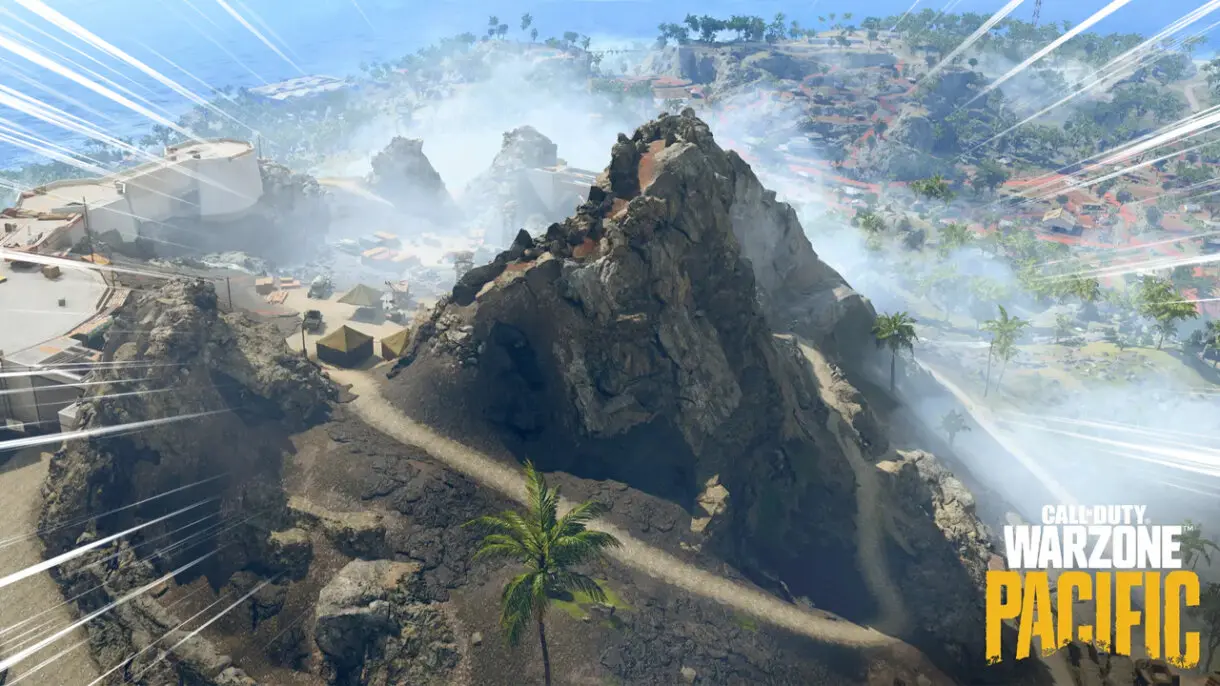 warzone caldera volcan