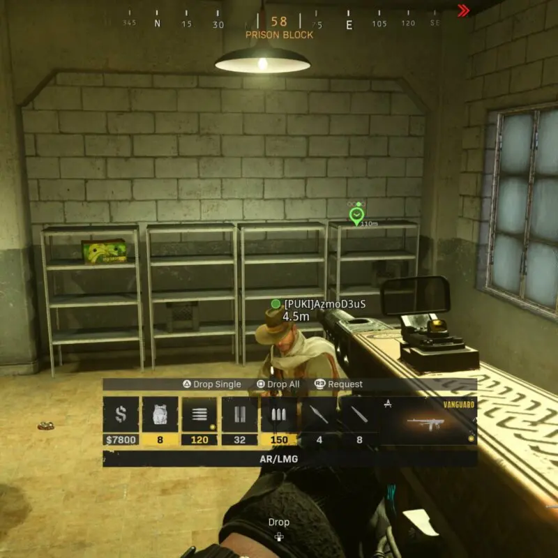 warzone inventario