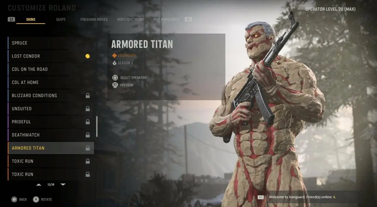 warzone titan