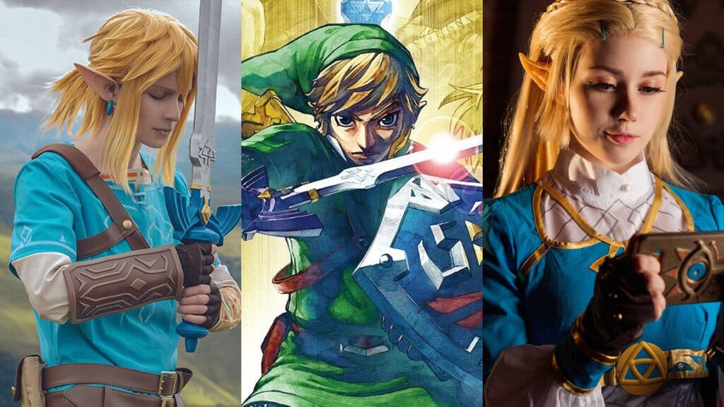 Cosplays de Zelda y Link