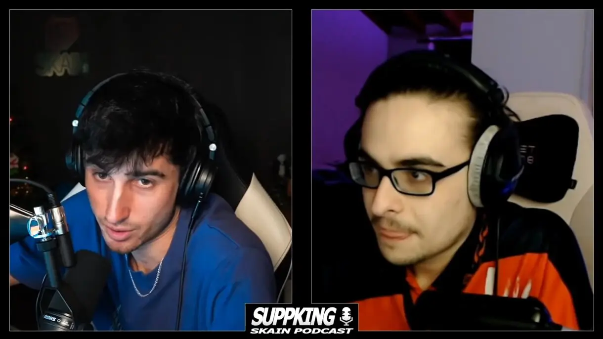 skain y shiro hablando de SoloQ