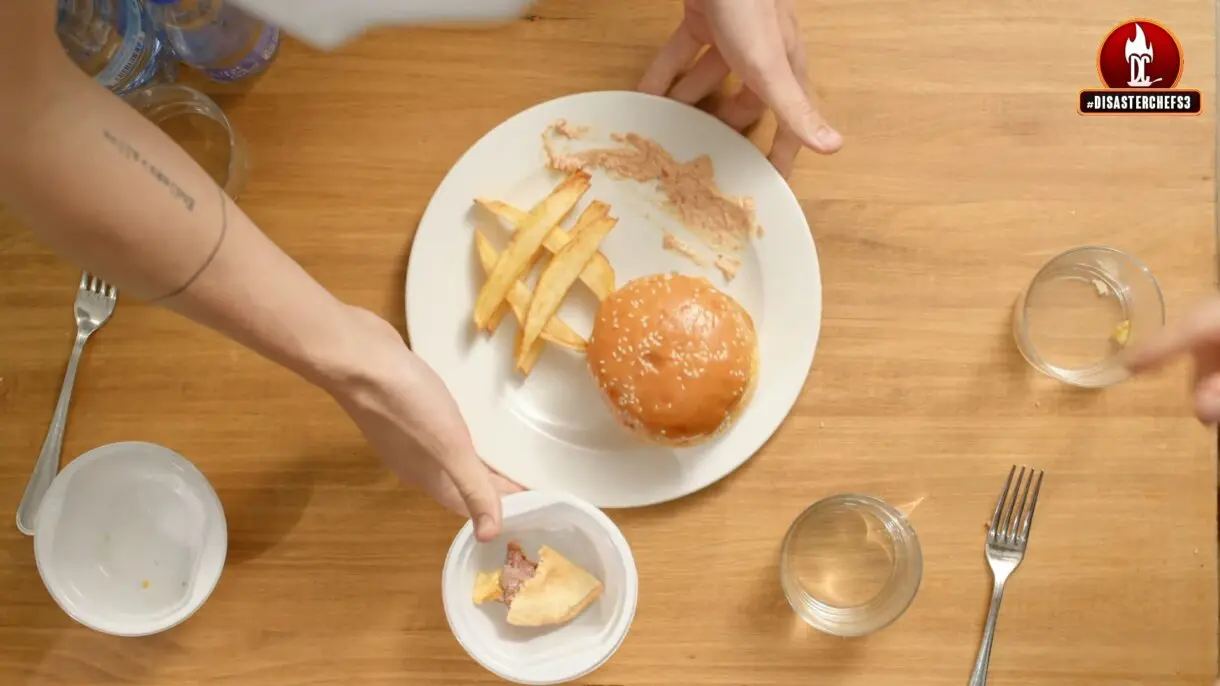 Hamburguesa de Disaster Chefs