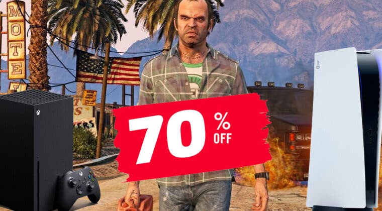 Imagen de Si quieres GTA V para PS5 y Xbox Series, aprovecha que estará al 75% de su precio en sus primeros meses