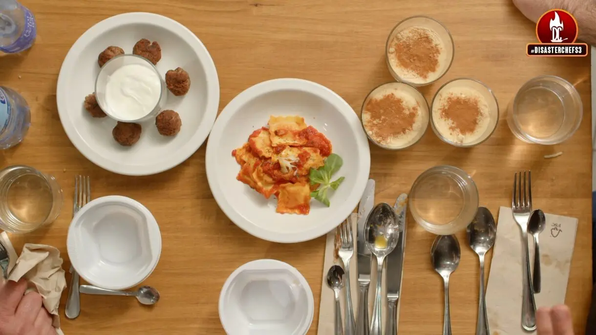 Menú ganador de Disaster Chefs
