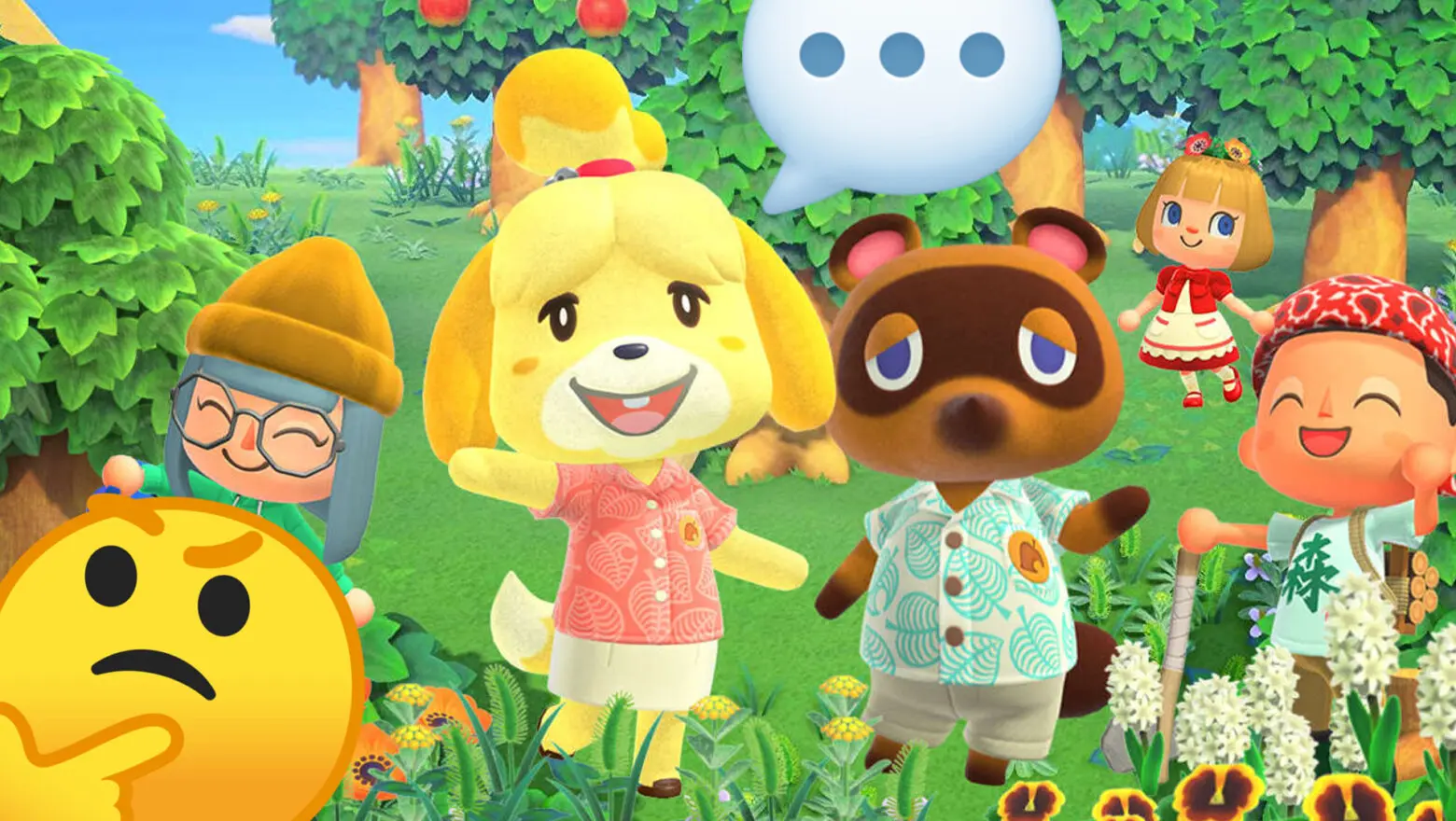 Explican el funcionamiento del idioma de Animal Crossing