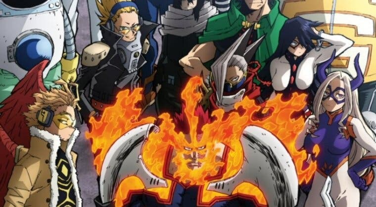 Imagen de Boku no Hero Academia muestra una nueva imagen de su temporada 6, y está cargadita de héroes