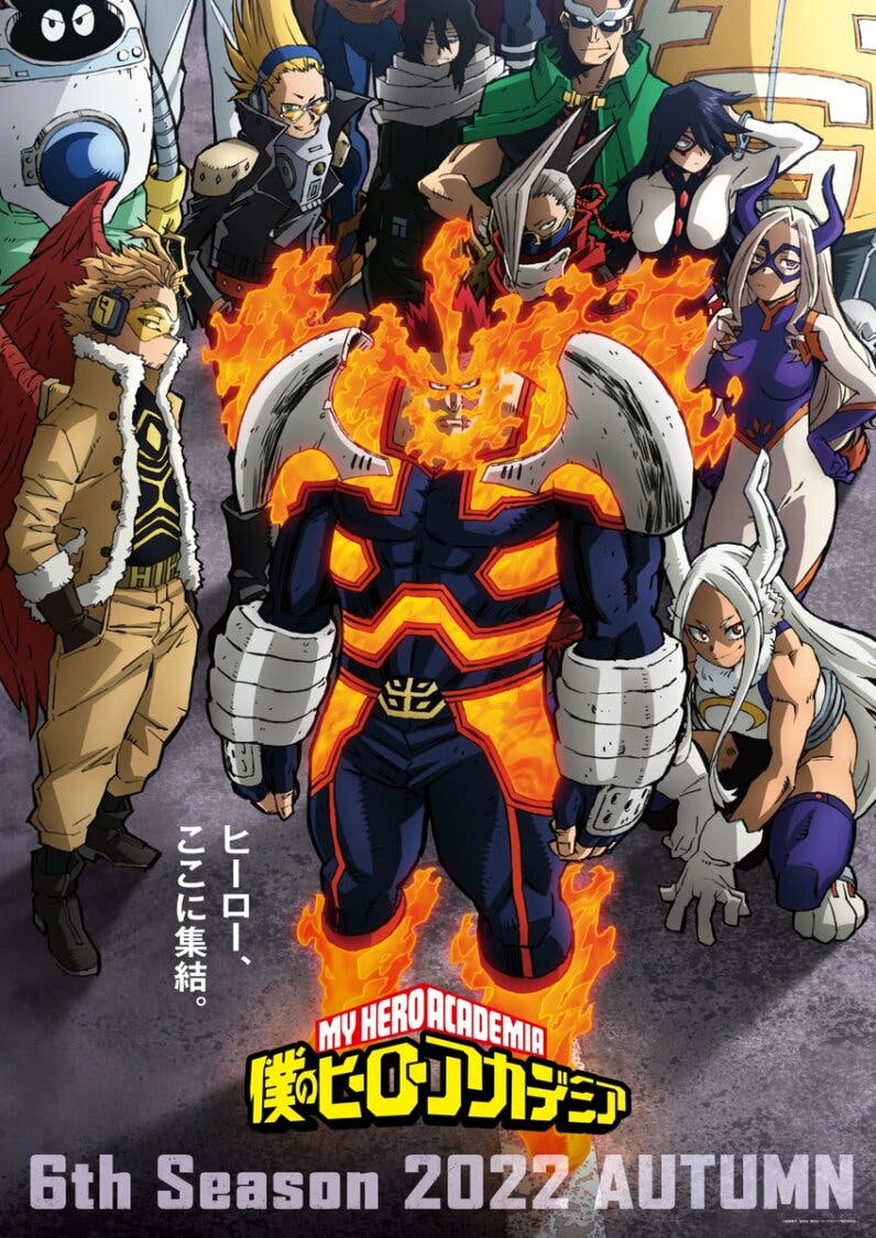 My Hero Academia temporada 6 - Fecha de estreno