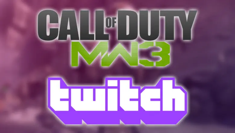 call of duty modern warfare 3 twitch