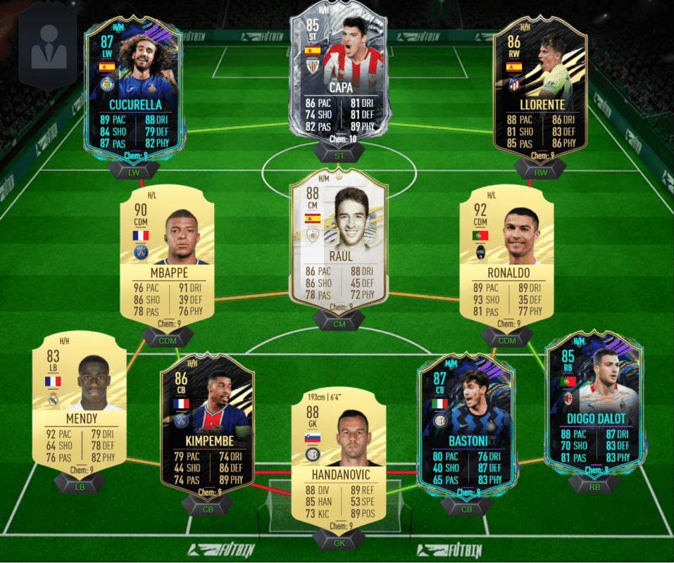 Once completo 4-3-3 (3) FIFA 21 Ultimate Team