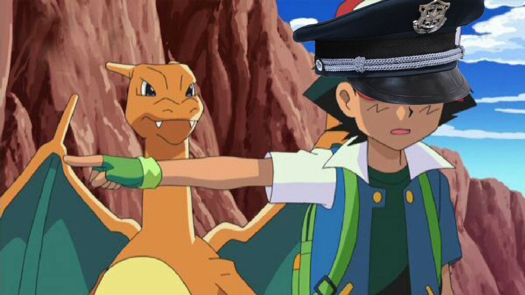 carta de pokemon carcel