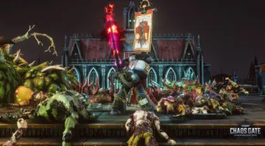 Imagen de Warhammer 40,000: Chaos Gate – Daemonhunters presenta la llegada del Castellano Garran Crowe