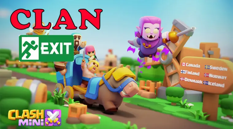 Imagen de Clash Mini: ¿Qué hay que hacer para abandonar un clan?