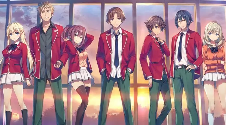 Imagen de Classroom of the Elite concreta estreno de su temporada 2 con un teaser y anuncia la temporada 3