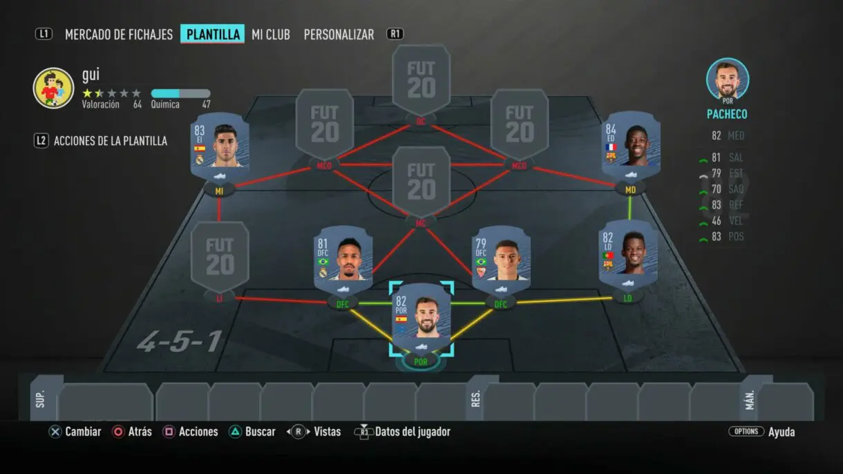combinacion mendy summer heat guia fifa 20