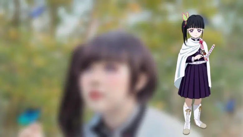 cosplay Kanao Kimetsu no Yaiba