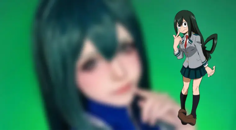 Imagen de Tsuyu Asui llega dando saltos en este cosplay de Boku no Hero Academia