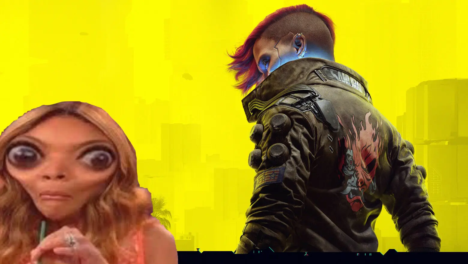Un clip absurdo de Cyberpunk 2077
