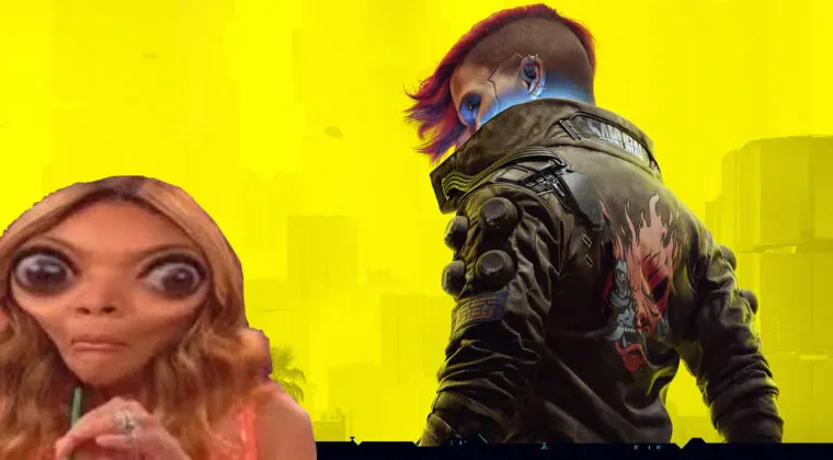 Imagen de El absurdo clip de Cyberpunk 2077 que muestra a un NPC inmortal; ¿milagro o bug?