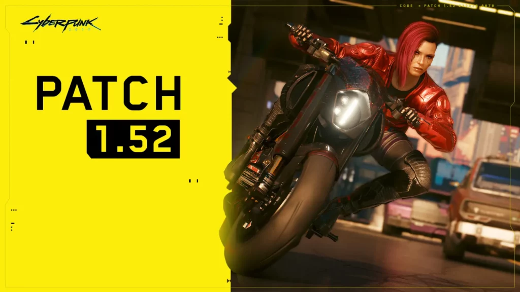 cyberpunk 2077 parche 1.52