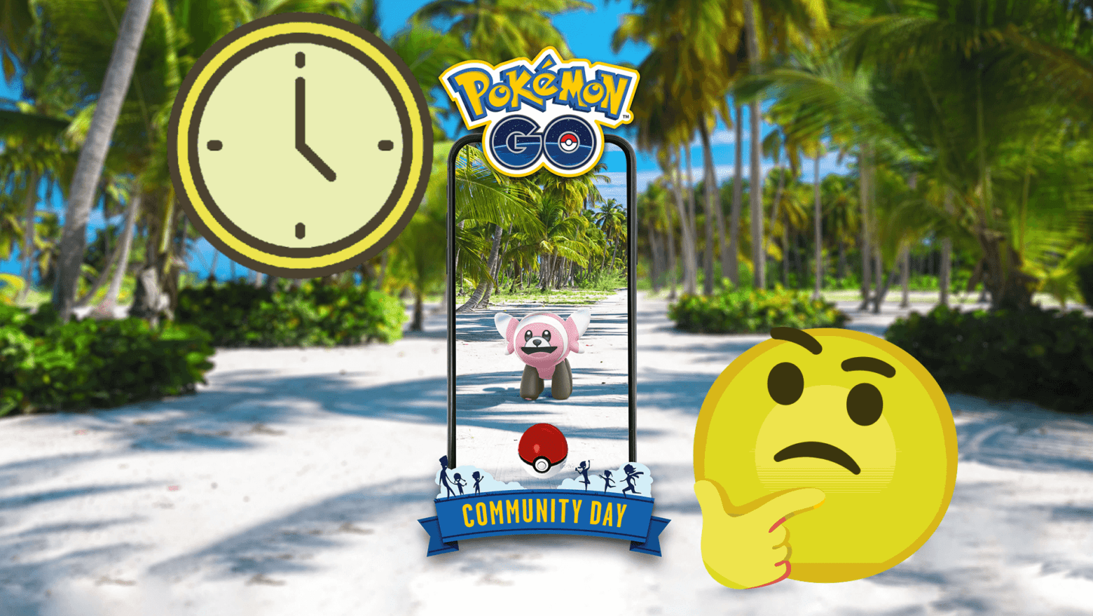 Dia de la Comunidad de Stufful Pokemon GO horario