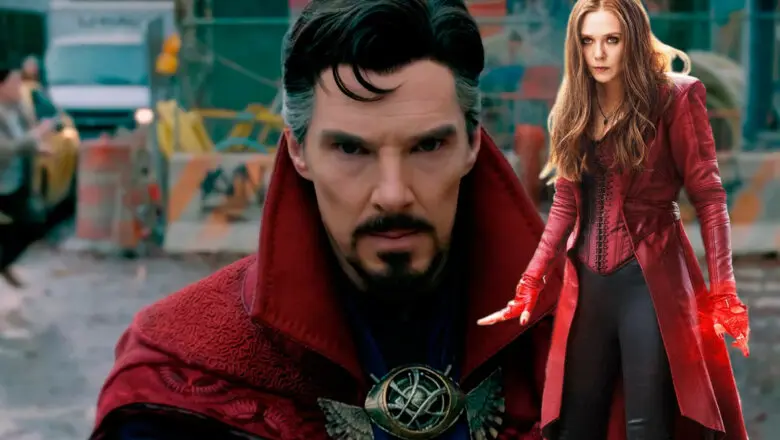 Un montaje de Doctor Strange 2 y Bruja Escarlata