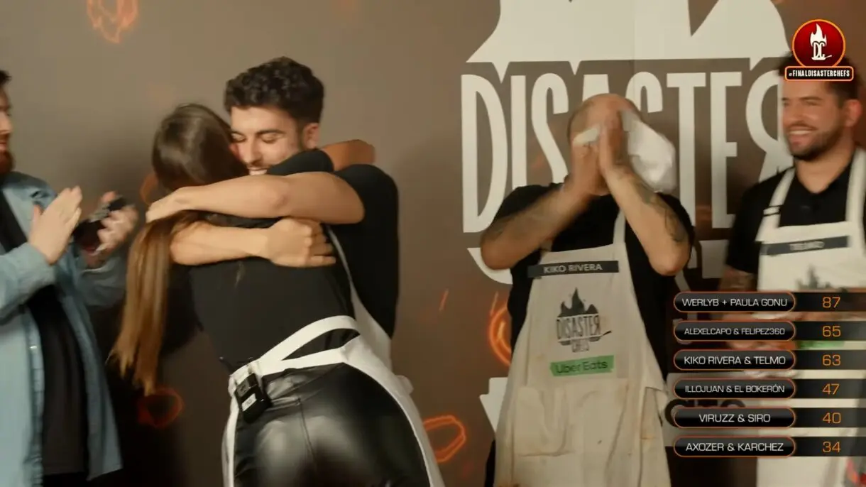Ganadores celebrando