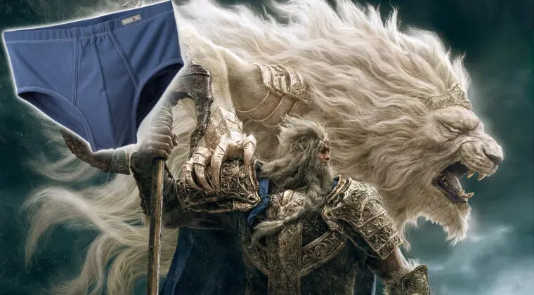 Imagen de Elden Ring iba a tener estos calzoncillos como armadura, pero se retiró durante el desarrollo