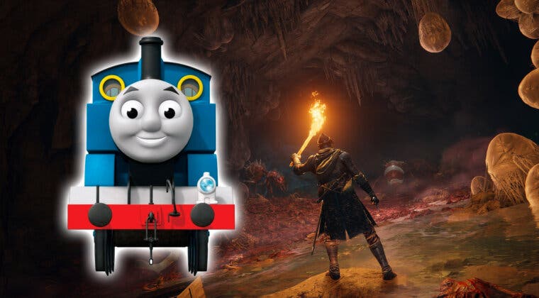 Imagen de ¿Thomas el Tren como jefe de Elden Ring? Pues es bastante gracioso y lo puedes ver con este mod