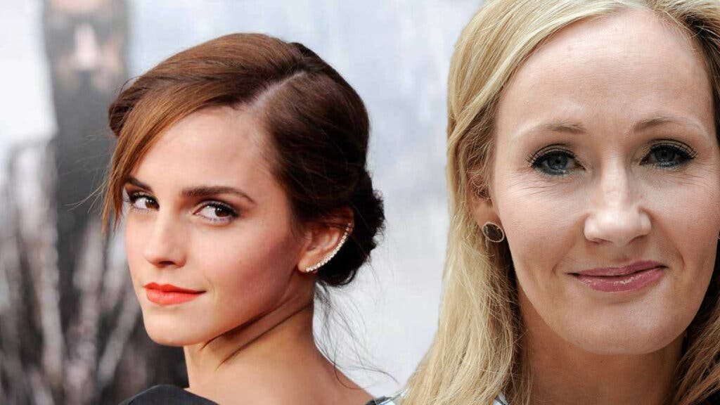 Emma Watson y J.K. Rowling