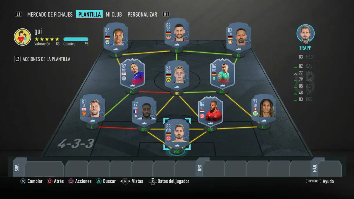 equipo guia sane new transfer fifa 20