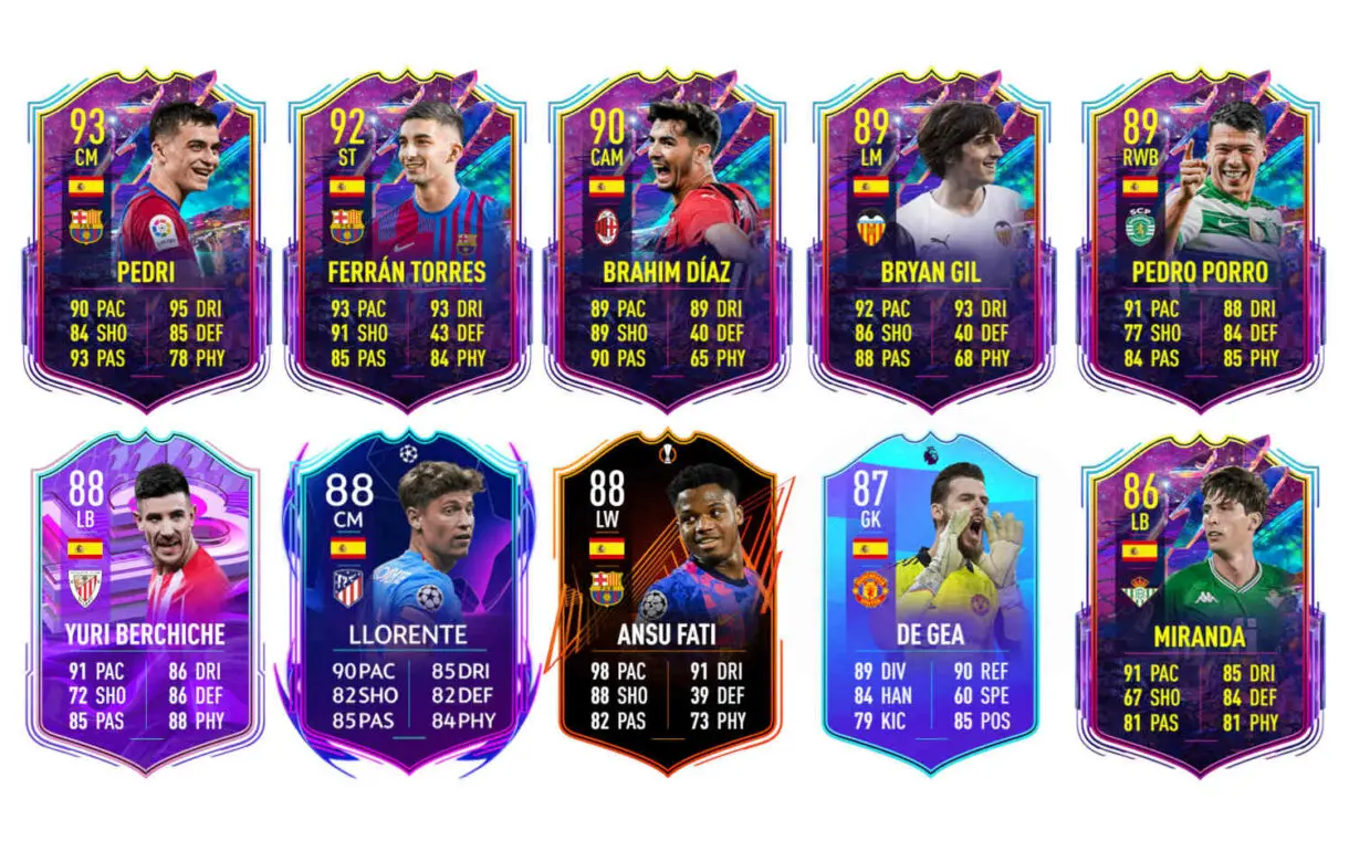 Links naranjas Sergio Ramos FUT Birthday FIFA 22 Ultimate Team