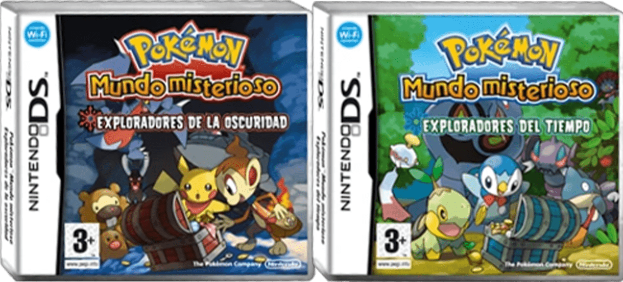 Pokémon Mundo misterioso: Exploradores del tiempo y Exploradores de la oscuridad