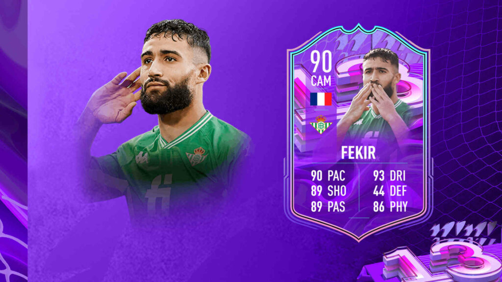fekir fut birthday review fifa 22
