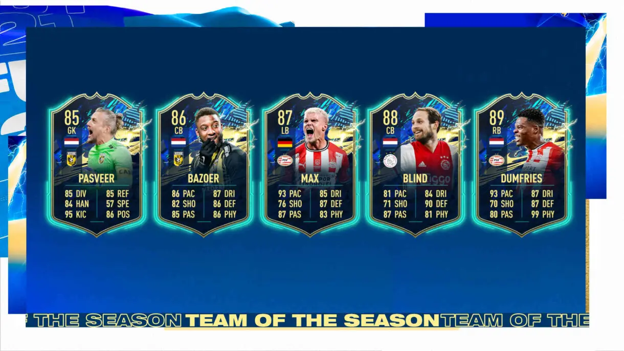 Defensas TOTS Eredivisie FIFA 21 Ultimate Team