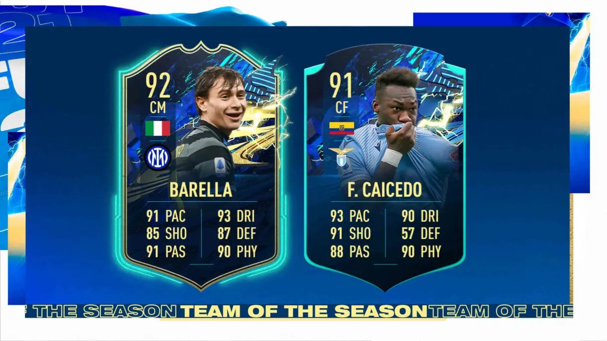 Cartas TOTS gratuitas Serie A FIFA 21 Ultimate Team