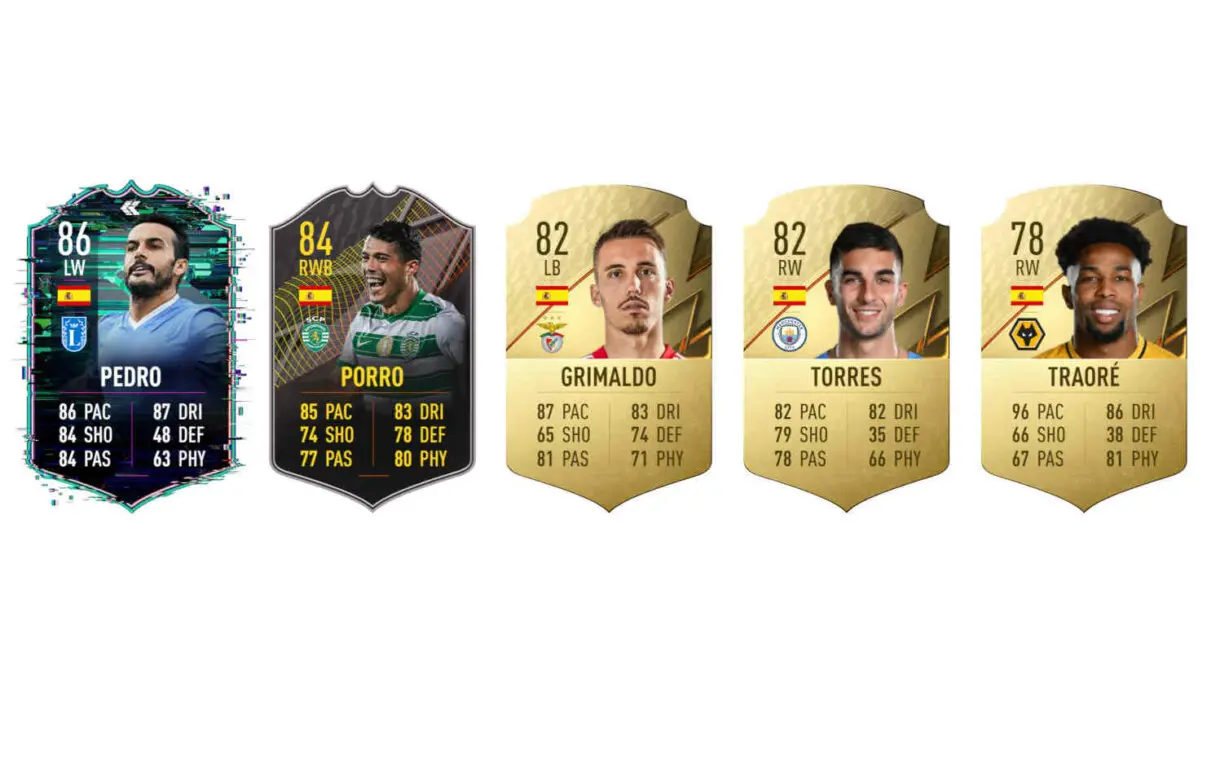 Links naranjas España Parejo Rulebreakers FIFA 22 Ultimate Team