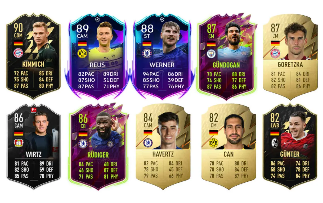 Links naranjas Alemania Gosens Rulebreakers FIFA 22 Ultimate Team