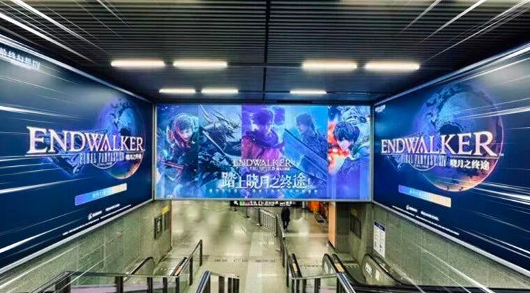 Imagen de Final Fantasy XIV: Mira la brutal campaña de publicidad que han montado en China por su expansión