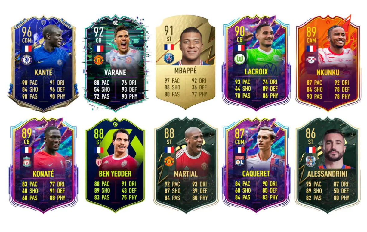 Links naranjas Dembélé IF FIFA 22 Ultimate Team