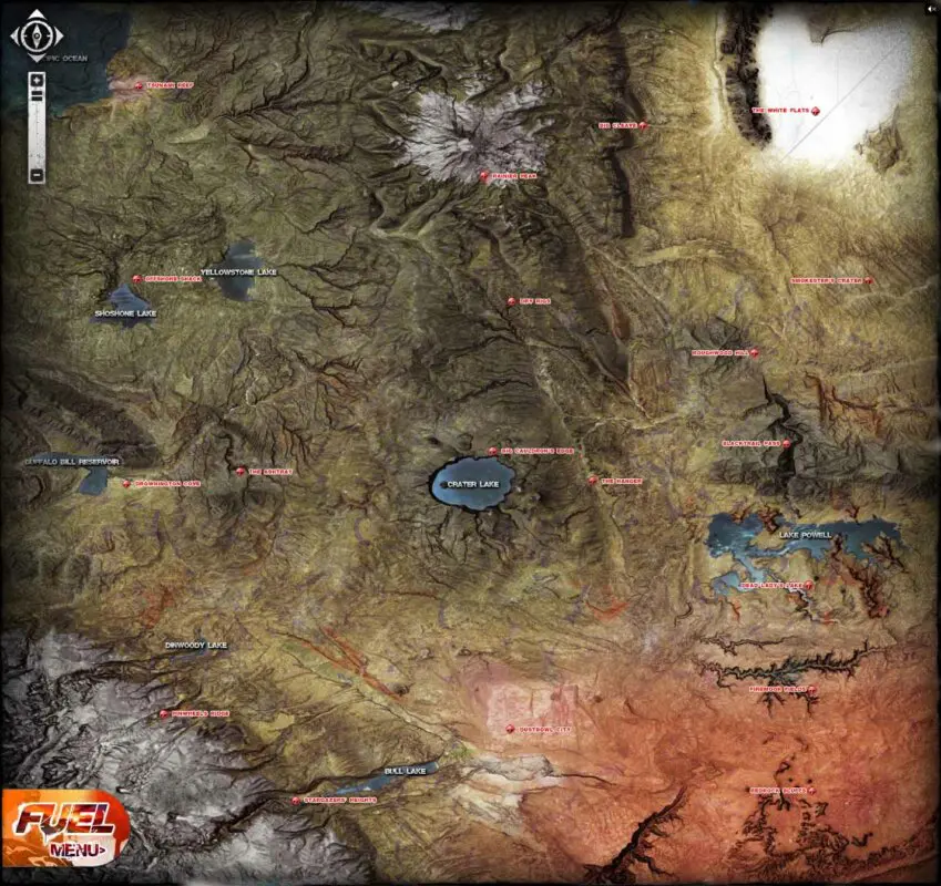 fuel map p98q