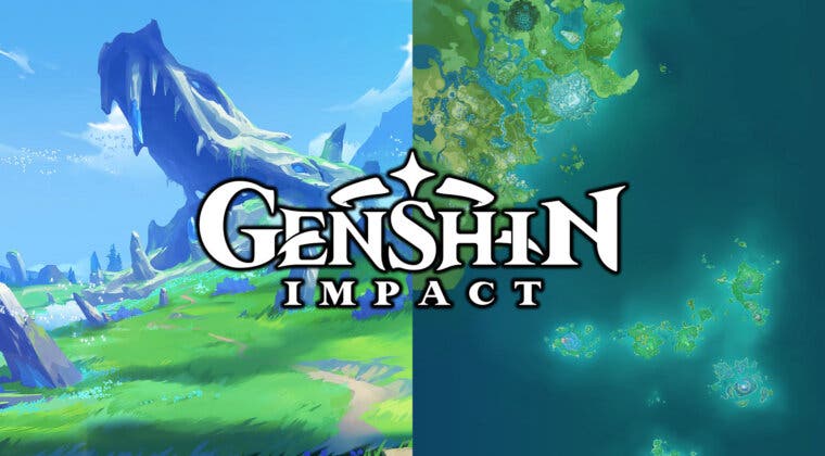 Imagen de Este fan art de Genshin Impact muestra el aspecto que tendría Teyvat al completo