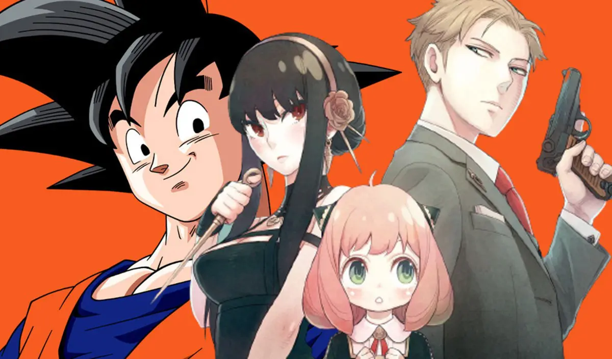 goku dragon ball spy x family